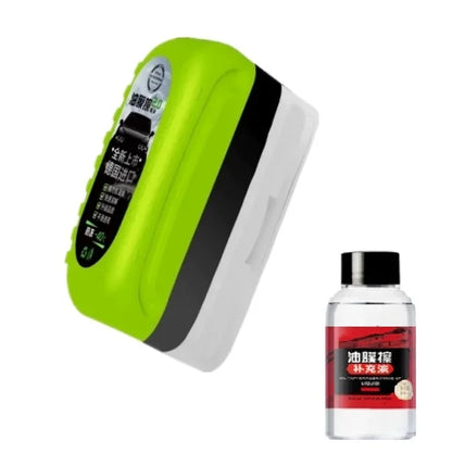 150ml Car Glass Oil Film Remover Window Windshield Polishing Sponge Brush Clear Vision Hydrophobic Water Spots Cleaning Tools