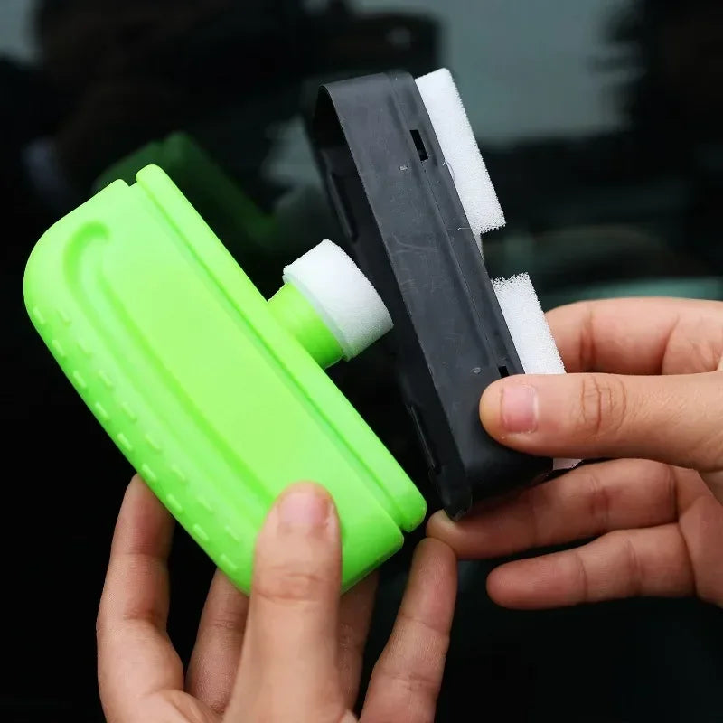 150ml Car Glass Oil Film Remover Window Windshield Polishing Sponge Brush Clear Vision Hydrophobic Water Spots Cleaning Tools
